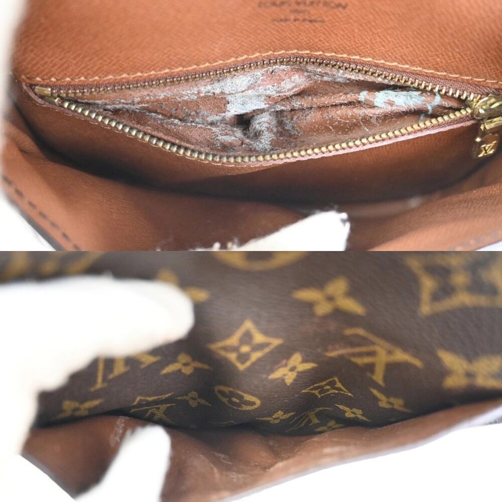 LOUIS VUITTON Saint Cloud MM Shoulder Bag Monogram Leather Brown M51243 31MA062 - Picture 2 of 16
